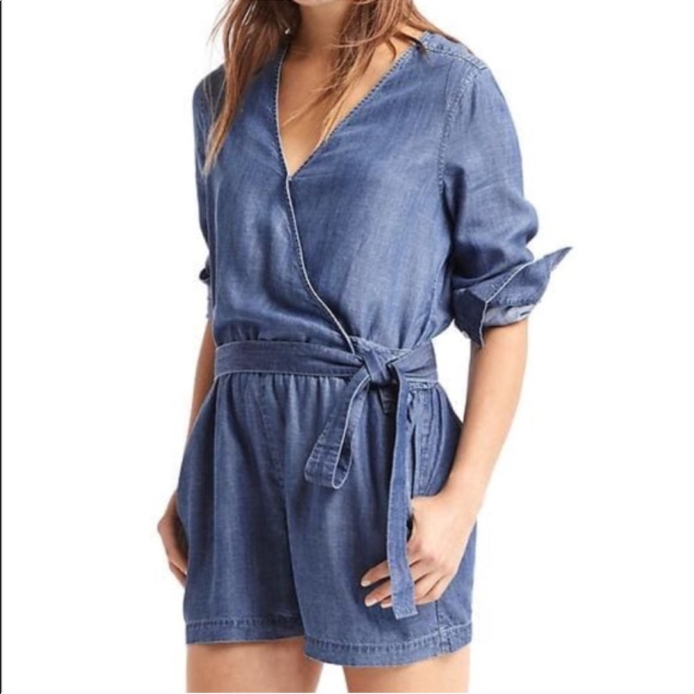 👓Denim Romper💅🏽